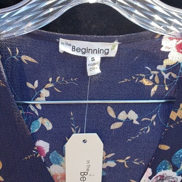 Ladies October Love Black Floral Vneck Romper Shorts, Med , Large - Picture 8 of 10